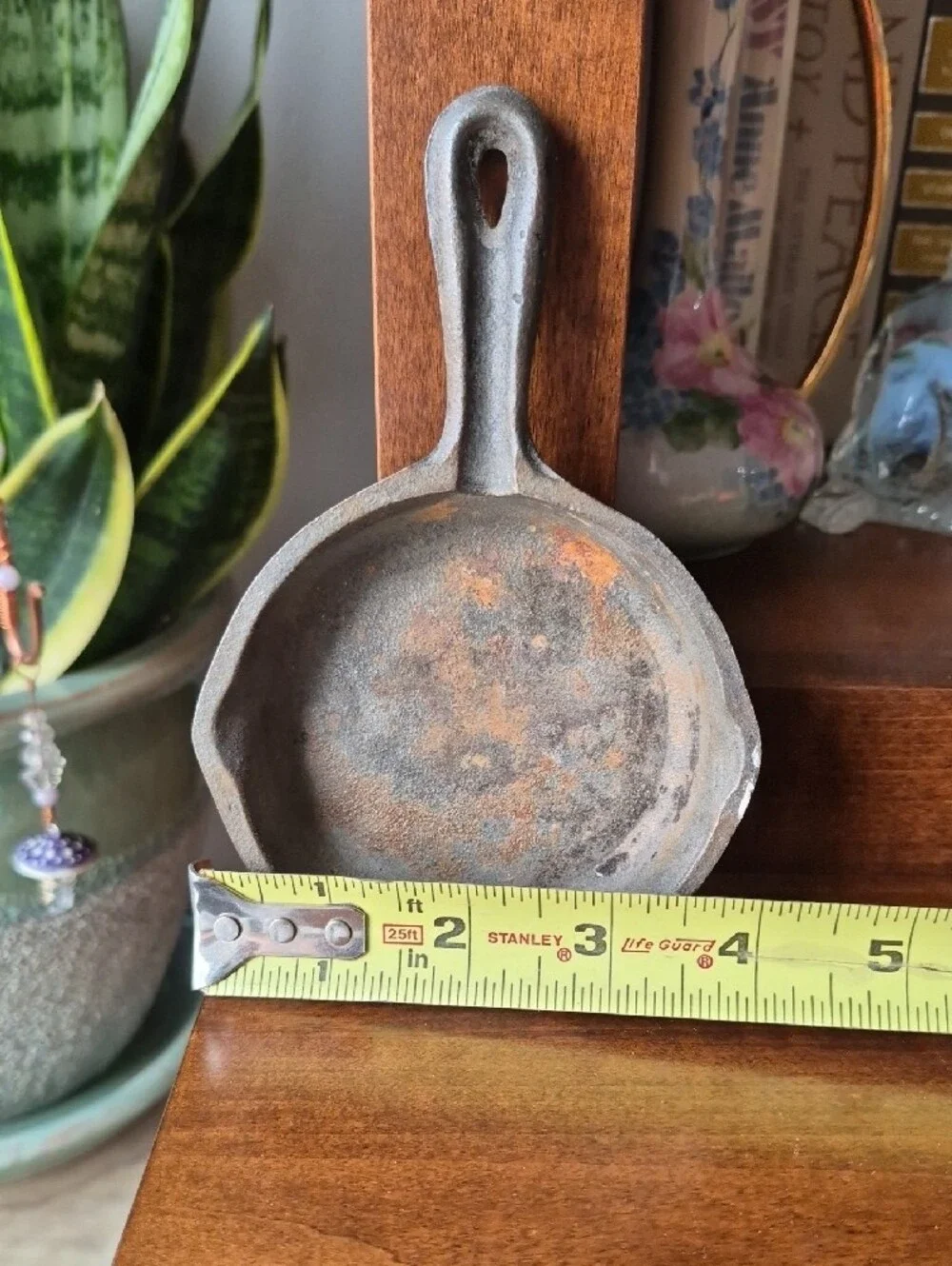 Cast Iron Mini Skillet - Rustic Gray Finish